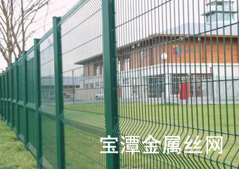 桃型柱护栏网